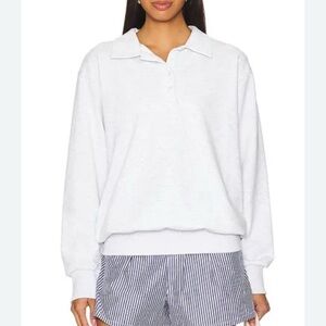 Women's White Sweatshirt